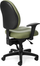 PAC57-7a - OM Seating Patriot Value Wide Task Ergonomic Office Chair