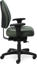 PAC67 - OM Seating Patriot Value Mid Back Task Ergonomic Office Chair