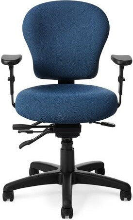 PC53 - Office Master Small Build Multi Function Ergonomic Office Chair