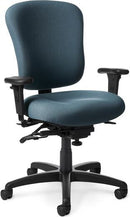 PAC55-8b - OM Seating Multi Function Medium Build Ergonomic Office Chair