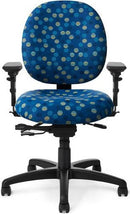 PAC57-8b - OM Seating Medium Build Ergonomic Office Chair