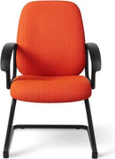 PT78S - OM Seating Paramount Value Ergonomic Sled-Base Side Chair