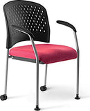 SG2K - OM Seating Stackable Office Guest Chair with Arms