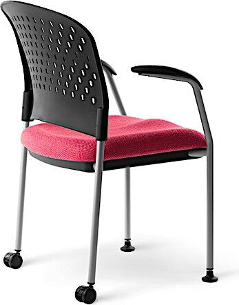 SG2K - Office Master Stackable Office Guest Chair with Arms