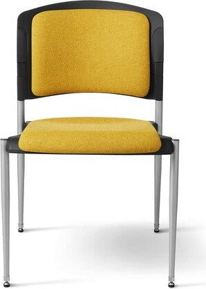 SG3C - Office Master Cushioned Back Basic Armless Stacking Chair