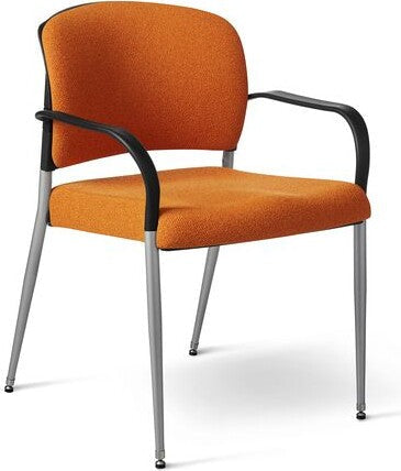 SG3W - Office Master Contoured Poly Back Stacking Chair