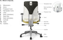 TY668 - Office Master Truly Body Activated Motion Ergonomic Chair
