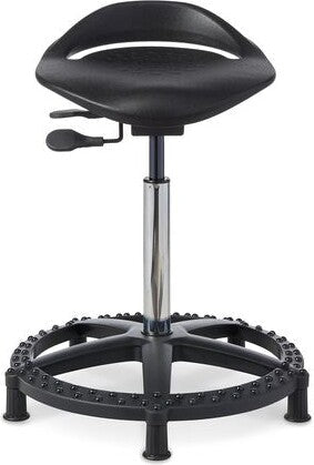 WS16 - Office Master Utility Workstool with Ring Base