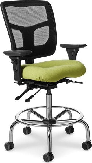 YS73 - Office Master Yes Drafting Chair with Fixed Footring