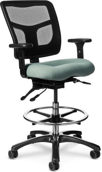 YS75 - Office Master Yes Deluxe High Stool with Footring