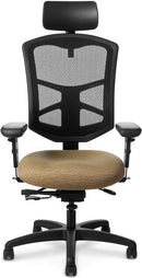 YS89 - OM Seating Yes Mesh High Back Ergonomic Office Chair with Headrest