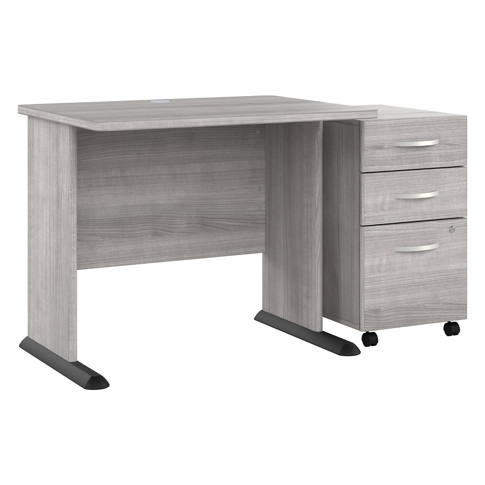 Bush Business Furniture Studio A 36W Small Computer Desk with 3 Drawer