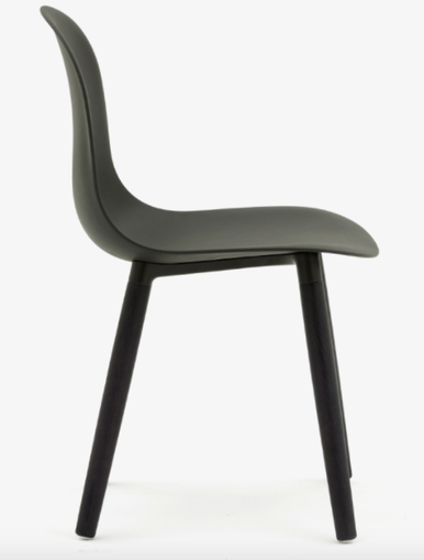 Allermuir Kin Side Chair With Plastic Shell