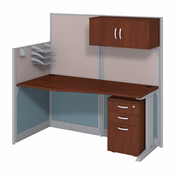 Bush Business Furniture Office in an Hour 65W x 33D Cubicle Workstation with Storage