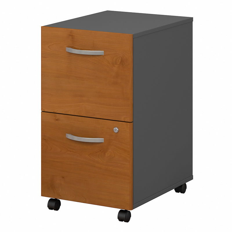 Bush Business Furniture Series C 2 Drawer Mobile File Cabinet - Assembled