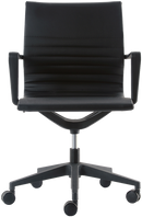 Kinetic Vinyl Black Task Chair