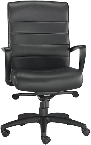 Eurotech Manchester Mid Back Black Task Chair
