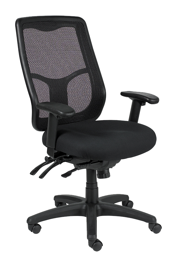 Eurotech Apollo High Back Multi Function Task Chair With Ratchet Back