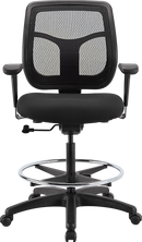 Apollo Drafting Stool (Black)