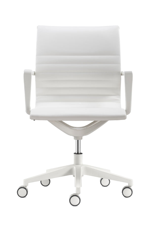Eurotech Kinetic White Frame/Vinyl White Task Chair