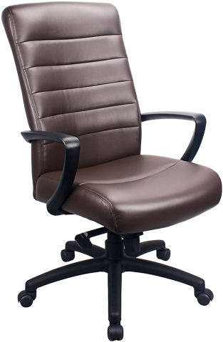 Eurotech Manchester High Back Brown Task Chair