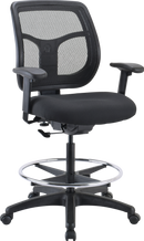 Apollo Drafting Stool (Black)