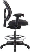 Apollo Drafting Stool (Black)