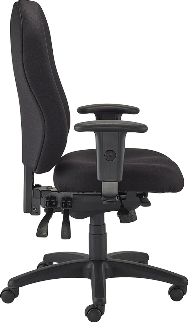 Eurotech 4x4 XL Multifunction Fabric High-Back Task Chair