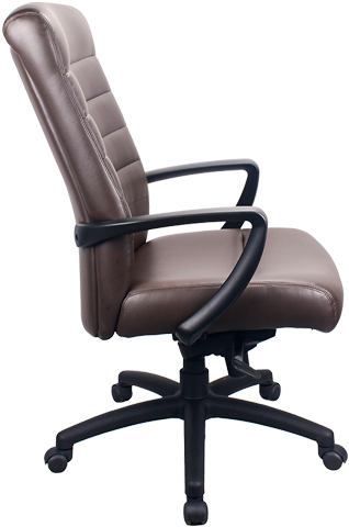 Eurotech Manchester High Back Brown Task Chair