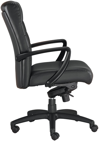 Eurotech Manchester Mid Back Black Task Chair