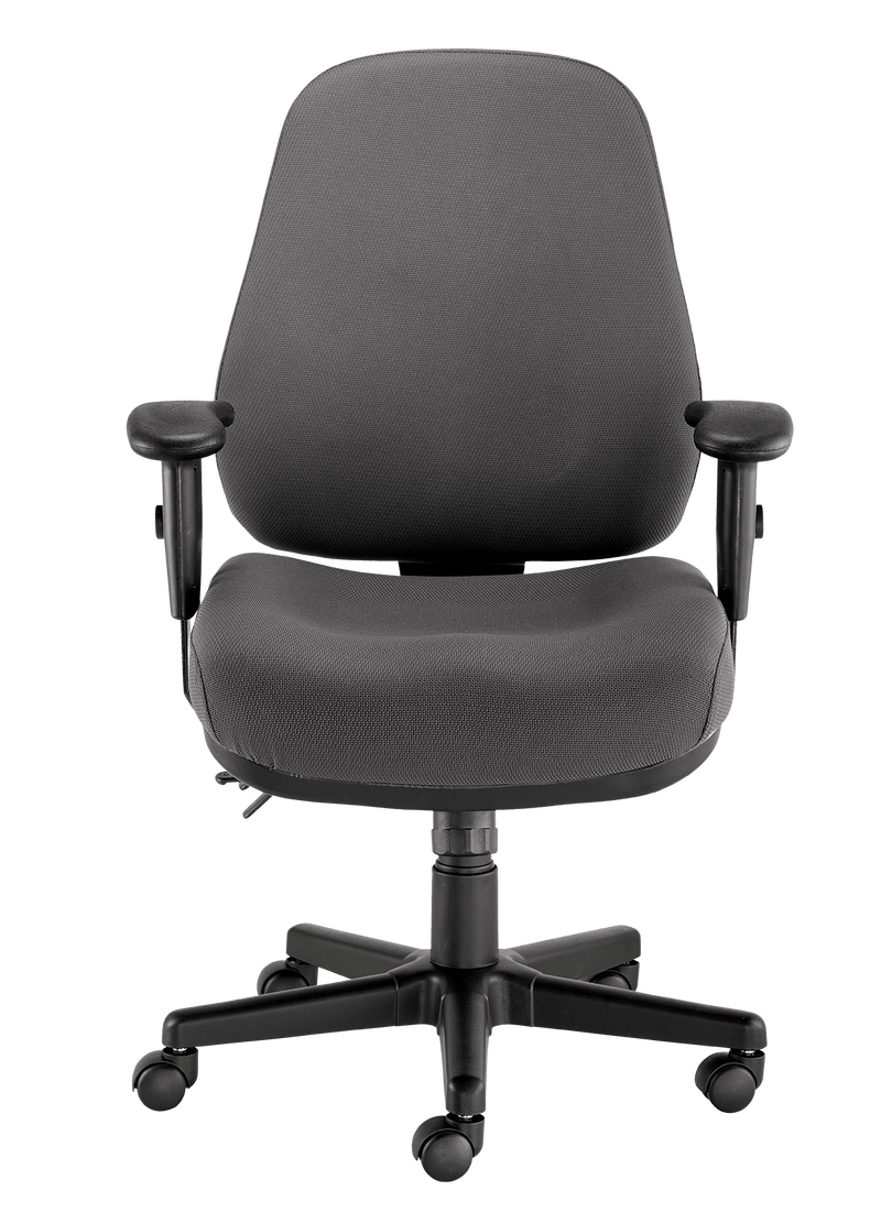 Eurotech Manchester Mid Back Brown Task Chair