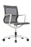 Kinetic White Frame Task Chair