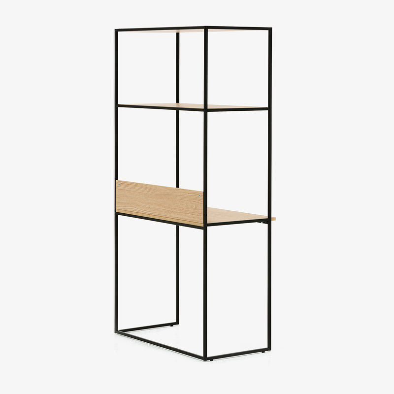 Crate Compact Desk & Upstand + Shelving