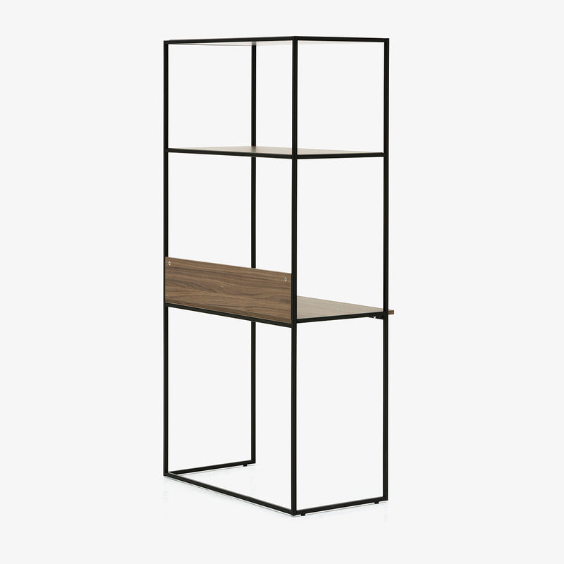 Crate Compact Desk & Upstand + Shelving