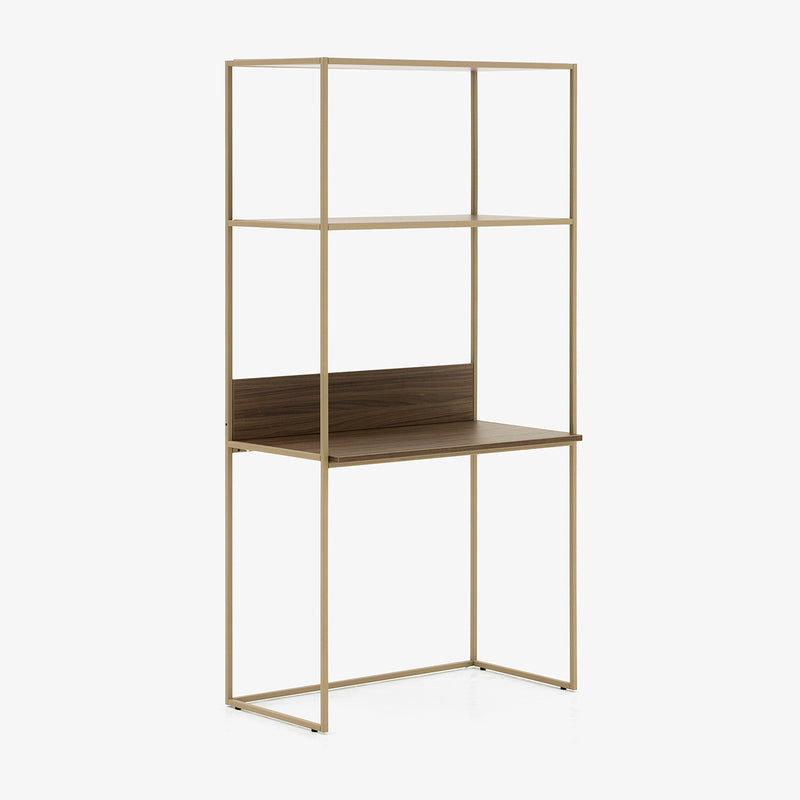 Crate Compact Desk & Upstand + Shelving