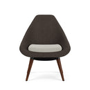 Meteor Chair with Dark Walnut Legs