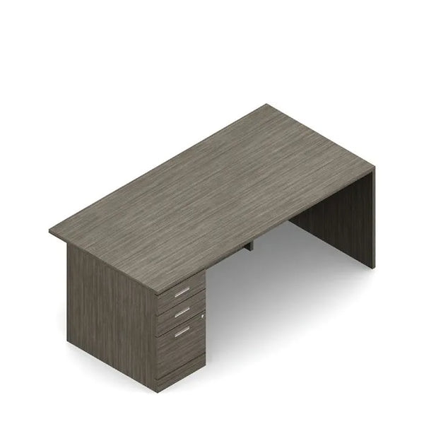 Zira - Left Single Pedestal Desk